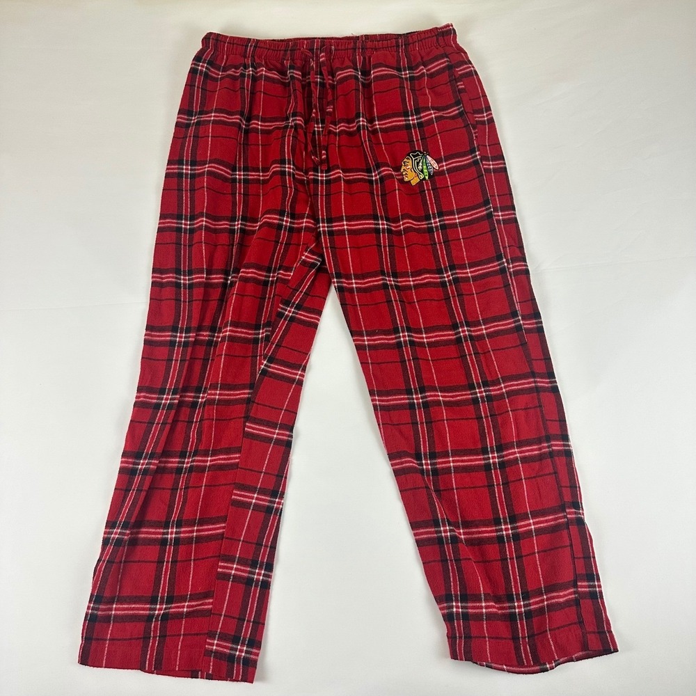 Concepts Sport NHL Chicago Blackhawks‎ Flannel Pajama Pants XL Sleepwear